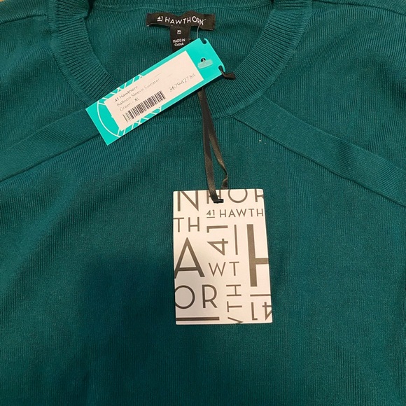 41 Hawthorn Other - 41 Hawthorn Men's Rich Teal Crewneck Sweater